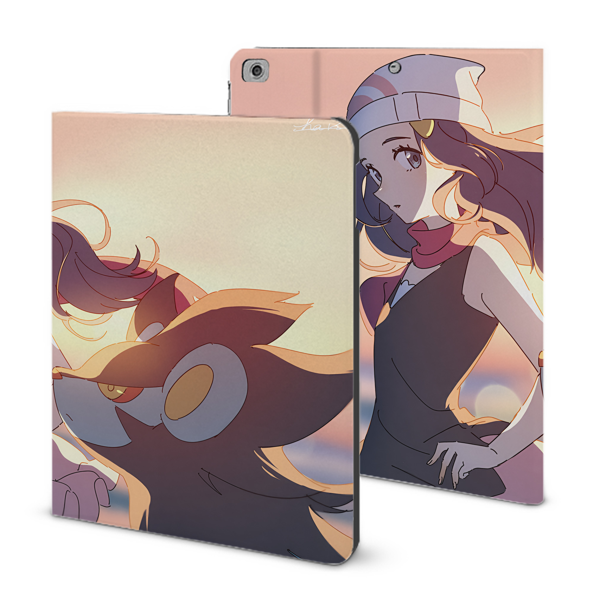 （画像用） ポケットモンスター Pokémon IPad ケース ブック型 PUレザー TPU 耐衝撃 軽量 薄型 ペン収納なし 全面保護 IPad 各モデル対応